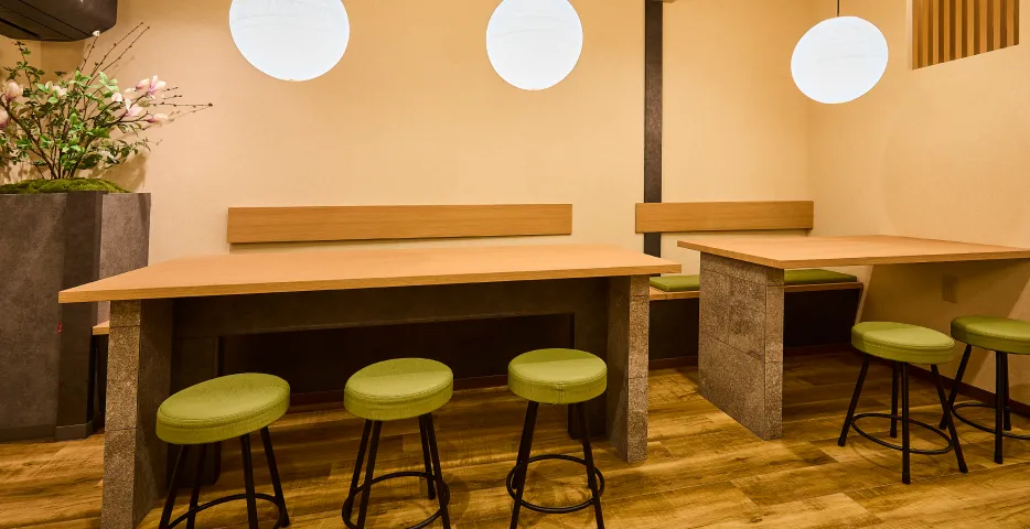 2階 テーブル席