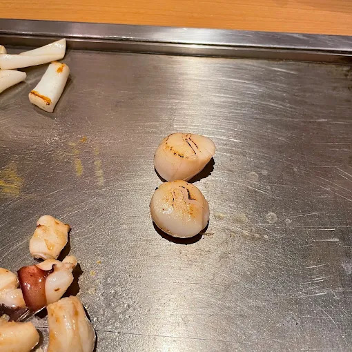 帆立鉄板焼